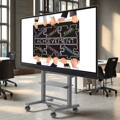 Pantalla táctil interactiva de 75 pulgadas EDLA Tableros blancos inteligentes interactivos para exhibición de salas de reuniones en el aula