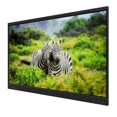 IFP Interactivo Panel plano 4K Android OPS PC Sistema dual inalámbrico Compartir Multi Touch 86 Pulgadas Tabla inteligente para niños de escuela Herramientas de enseñanza En línea Reunión