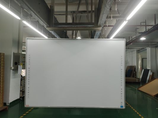 Superficie de cerámica o plástico brillante IR 20 punto de contacto interactivo Whiteiboard Smart Touch Panel con 22 teclas de acceso rápido de cada lado para una navegación rápida y fácil