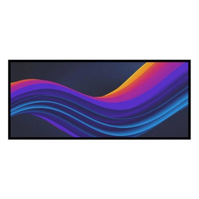 Pizarra inteligente LCD de 92 pulgadas 21:9 Resolución 5K Puerto HDMI USB Panel táctil para reuniones de oficina, escuela y educación
