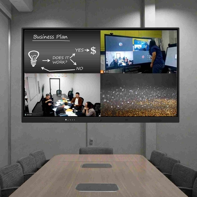 Precio de fábrica 55 65 86 98 100 pulgadas 4k para enseñanza escolar Panel interactivo 100 pulgadas Paneles interactivos