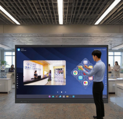 Precio de fábrica IBoard 4k Pantalla táctil Software multilingüe Pantalla LCD Pizarra inteligente Android Pizarra interactiva para la escuela