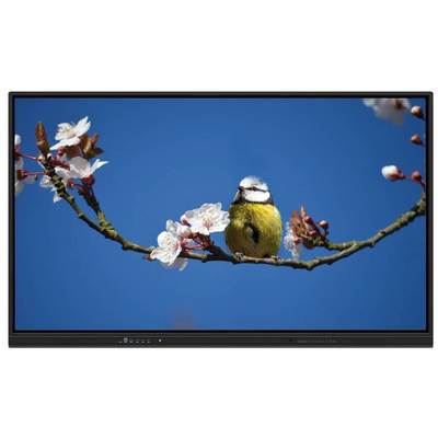 Pizarra interactiva LCD Smart Board con certificación Android 14/15 EDLA de 65/75/86 pulgadas, soporte multi-SO para enseñanza y reuniones