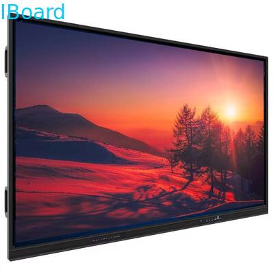 Pizarra interactiva multitáctil de 65/75/86/98 pulgadas con resolución 4K para enseñanza y reuniones de negocios
