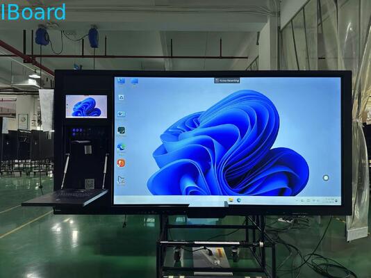 Pizarra interactiva iBoard Android 14 de sistema dual OEM para educación escolar