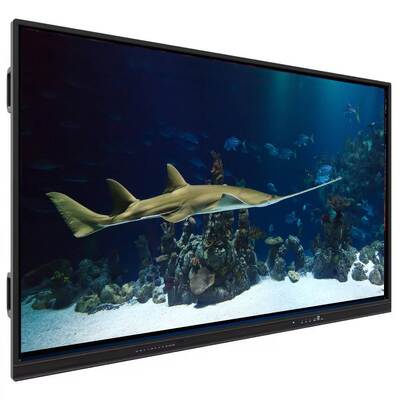 Pizarra interactiva multitáctil 4K Ultra HD de 40 puntos con marco de aleación de aluminio, Smart Board para educación