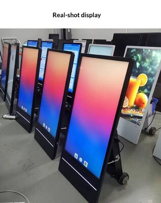 43inch Floor-Standing Touch Screen Kiosk with 1080P Resolution for Interactive Digital Signage and Advertising Display