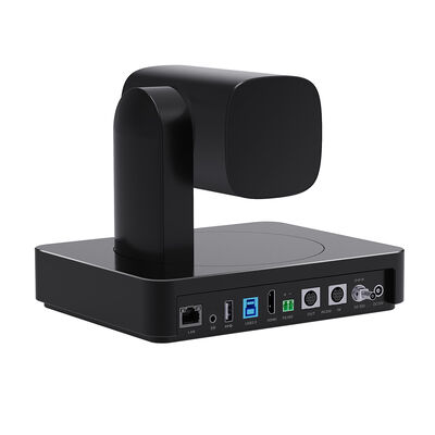 Cámara de conferencias 4K PTZ, cámara de seguimiento de inteligencia artificial con ángulo de visión amplio
