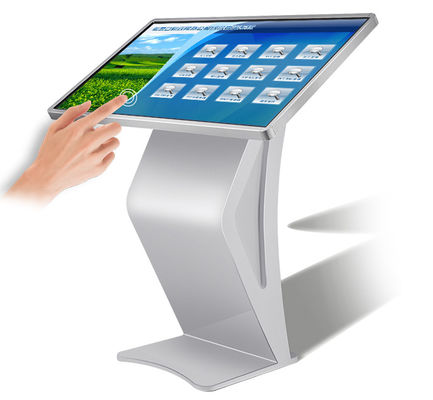quiosco de la pantalla táctil 16 9, piso 3840x2160 que coloca la señalización de Digitaces