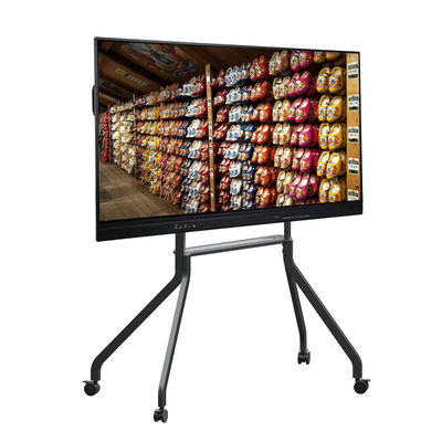 Vidrio interactivo de Gap del monitor cero de la pantalla táctil de UHD 4K