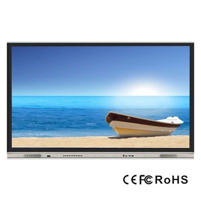 Tablero de dibujo bajo de la radiación 4k 3840*2160 de la aleación de aluminio del monitor interactivo de la pantalla táctil