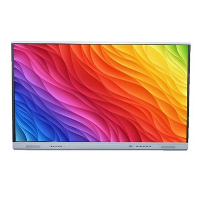 monitor interactivo de la pantalla táctil 5ms, FCC toda en un tablero elegante de la TV 55/65/75/86/98 pulgada