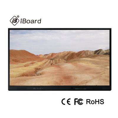 tablero interactivo de 4K LED Smart 65 sistema de Android 8 de la pulgada, capítulo de aluminio, ayuda OPS