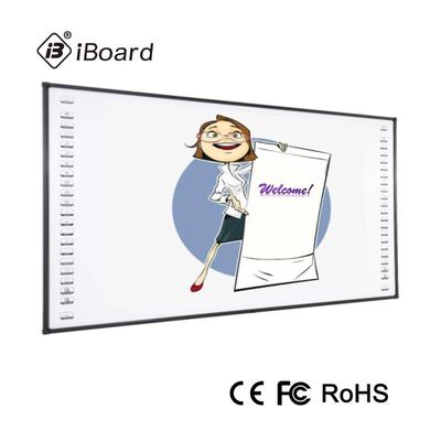 IBoard Multi-tamaño Infrarrojo Multi-Touch Smart Board IR Interactivo Electrónico Tablero Blanco para la Enseñanza Escolar de Reuniones