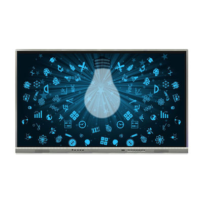65 pantalla táctil interactiva de Whiteboard Android 11 del tablero elegante del LCD 4K con USB-C