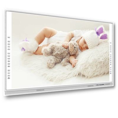 65/75/86/98/110 pulgadas pantalla LCD con pantalla táctil múltiple tablero inteligente pizarras interactivas para reuniones, enseñanza y visualización