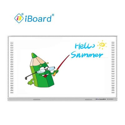 Sala de clase toda en un Whiteboard interactivo infrarrojo RoHS Smart TV Whiteboard para la reunión