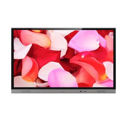 FCC baja ROHS del CE de la radiación de la aleación de aluminio del monitor interactivo de la pantalla táctil