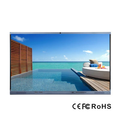 el panel interactivo interactivo infrarrojo de Whiteboard 86inch 4k del capítulo de aluminio de la pantalla ancha del iBoard